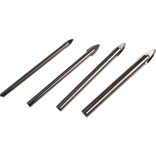Glass Drill Metal Ceramic Tile Drill Bits, 4/25'' to 2/5