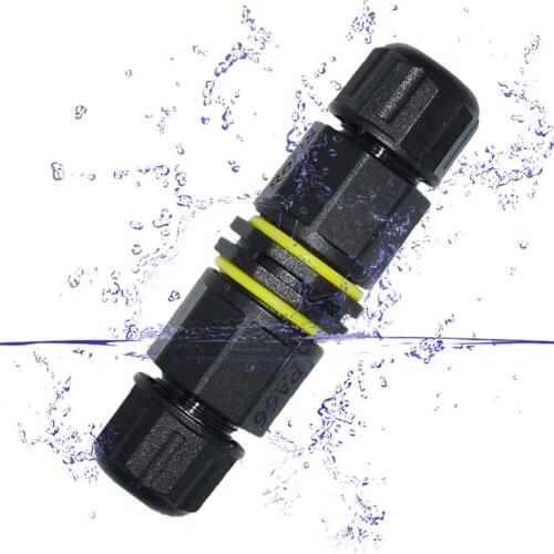 IP68 Waterproof Screw Locking Cable Connector Industrial Electrical Wire Adapter Connectors