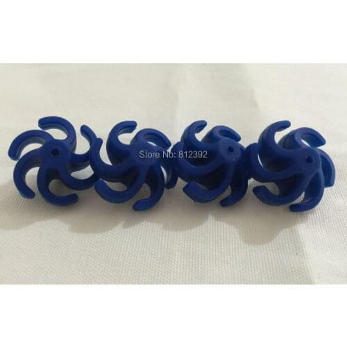 1 PACKS archery hunting compound bow stabilzer set string silencer blue color 9 in 1