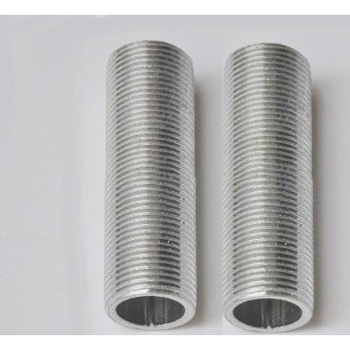 1pcs M16 Lamp Screw Bolts Tooth Tubes Zinc Alloy 14mm-30mm Length Lighting Male Thread Tube
