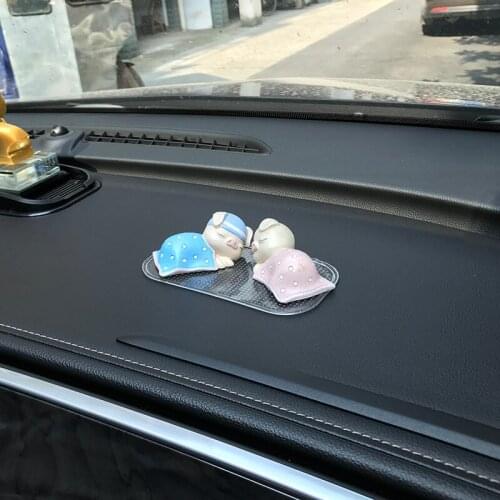 1pcs shape sticky gel instrument panel silicone anti-skid pad auto parts for Suzuki SX4 SWIFT Alto Liane Grand Vitara