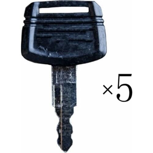 5 Ignition Key For Hitachi H800 Excavator Keys Grader Dozer Roller Skidsteer Dumpe