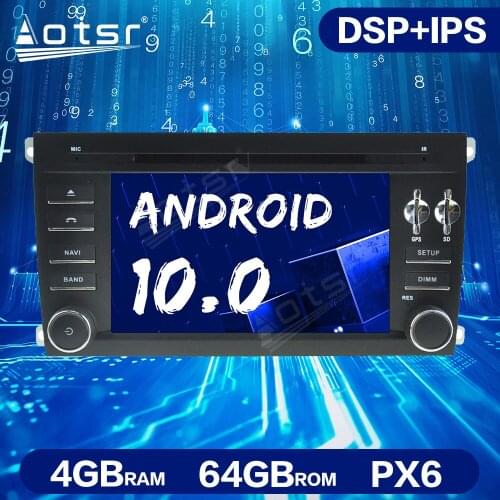 For Porsche Cayenne 2003-2010 Android Radio Car Multimedia Car GPS Navigation PX6 64GB Auto Stereo Head Unit Radio Recorder IPS