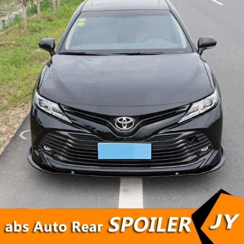 For Camry ABS Rear Bumper Diffuser Protector For 2018-2019 Toyota Camry kit bumper rear Front shovel lip rear spoiler