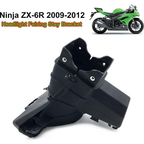 For Kawasaki Ninja ZX-6R ZX6R 2009 2010 2012 Upper Headlight Stay Fairing Bracket Holder moto accessories 09-10 ZX 6R ZX6R