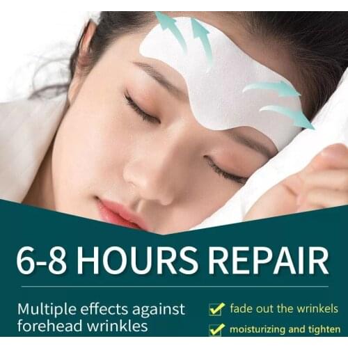 Forehead Line Removal Gel Patch Anti-wrinkle Forehead Mask Anti-aging Sagging Wrinkles Smoothing Line Stickers Lifting Skin Care