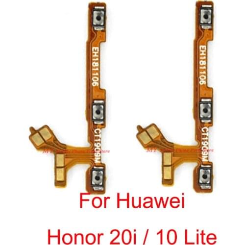 Volume Button Power Switch On Off Side Key Button Flex Cable For Huawei Honor 20i / Honor 10 Lite HRY-AL00 Replacement Parts