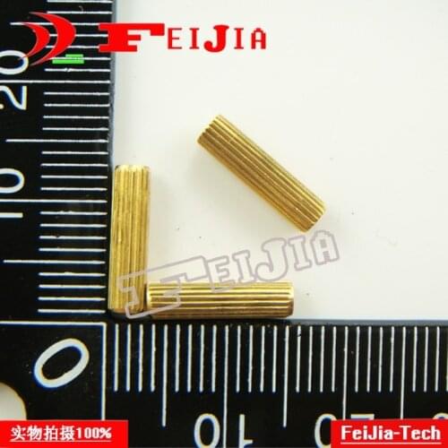 M2*12mm double-pass monitoring security copper knurled pillars Hardware Fasteners Bolts