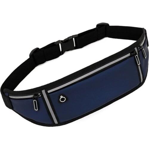 Fashion Mens Multicolor Waist Packs Waterproof Running Bag Outdoor Sports Belt Bag Riding Mobile Phone Fanny Pack Gym Belt Bags