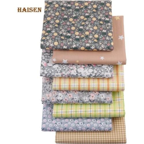 New Floral Printed Twill Fabric,Cotton Cloth,Calico,For DIY Sewing Baby&Kids Quilt Clothing Handmade Textile Material,By Meters