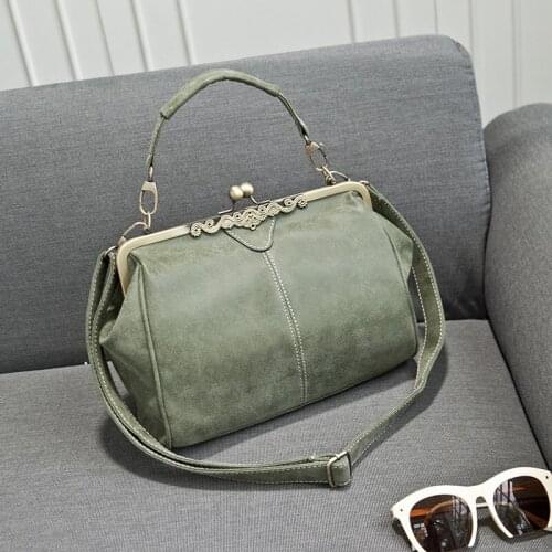 2020 autumn/winter new handbag shoulder diagonal bag frosted wallet bag British retro postman bag purses and handbags