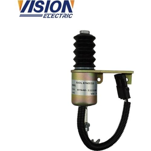 Fire Extinguisher Switch B7648-1115100 24V Solenoid Valve Oil Stop Fire Extinguisher Flame Extinguisher Switch