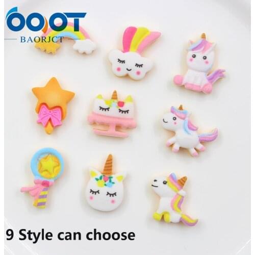 OOOT BAORJCT 20312-17,10pcs 22mm*16mm Variety Cartoon accessories,Trinkets ornaments Decorations,DIY handmade materials