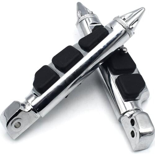 Reae Foot Pegs Footrest For Yamaha Virago 250 95-2007 Virago 750 1100 Special XV1100 XV1100S 1990-1999 V-Max 1200 VMX12 1985-08