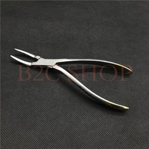 Dental Instrument Dental Root Fragment Minimally Invasive Tooth Extraction Forcep Tooth Pliers Curved Maxillary Mandibular Teeth