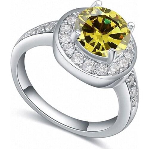 TRACYSWING Real Austrian Crystals Brand AAA Zirconia Micro Inlays Fashion Ring for women New Geometric Th-110019