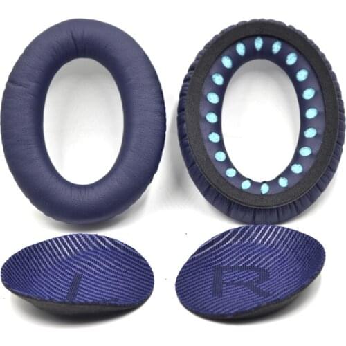 1 Pair Headphone Ear Pad Earpads Headset Ear Cushion Replacement for BOSE QC2 QC15 QC25 QC35 AE2, AE2i, AE2 wireless headphones