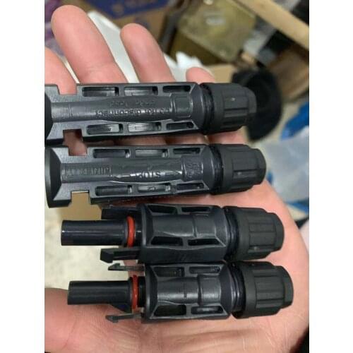 1 Pair high quality TUV approved 1500V 30A solar Connector for 10/12/14 AWG PV cable UV Resistant male and female Connectors