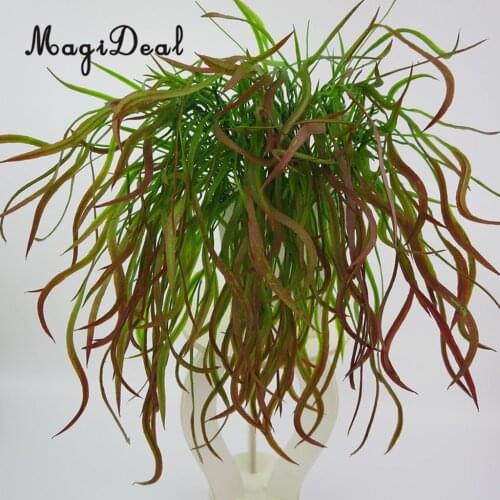 1Bunch 45cm Artificial Weeping Willow Ivy Vine Plants Outdoor Hanging Decor