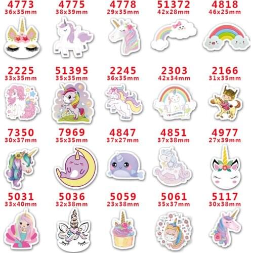 10 Pcs Cartoon Planar Resin Cabochons PR4773