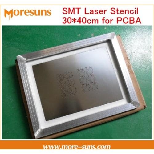 30*40CM SMT LED laser Stencil Production Custom size Stencil Sheet for PCBA Assembly PCB Soldering FPC PCBA Stencil Factory