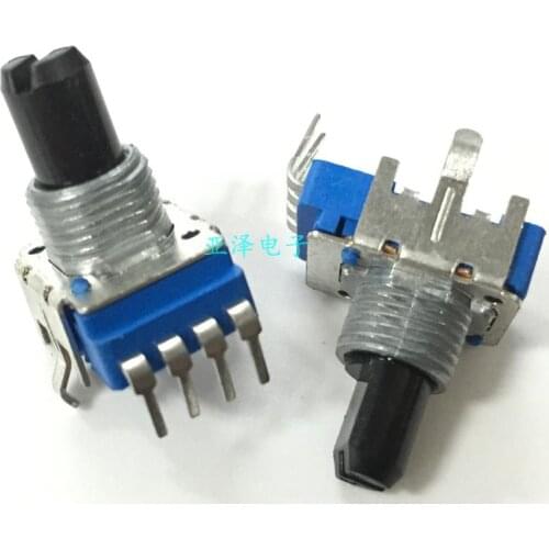 RK11K type 4 pin single axial potentiometer B10K long 13MM amplifier B103 four volume potentiometer