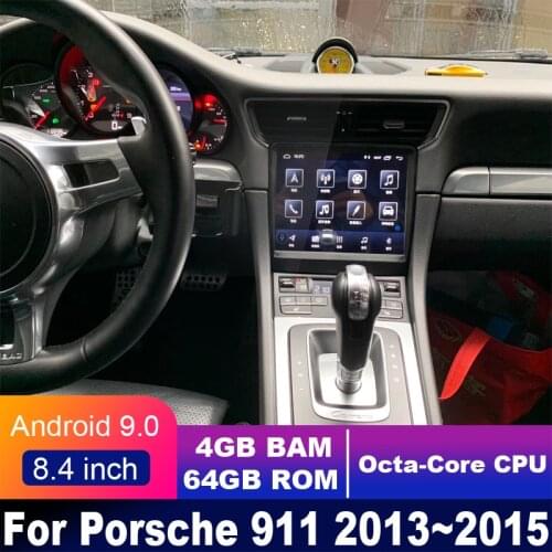 4G LTE 4GB+64GB Android display For Porsche 911 2013~2015 8.8" touch screen GPS Navigation car radio stereo