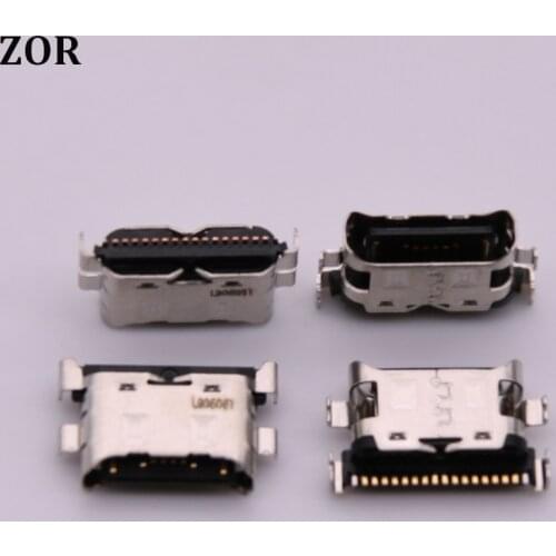 5pcs Type C Micro USB Charge Jack Socket Dock Charging Port Connector For Samsung Galaxy A12 A125 A125F