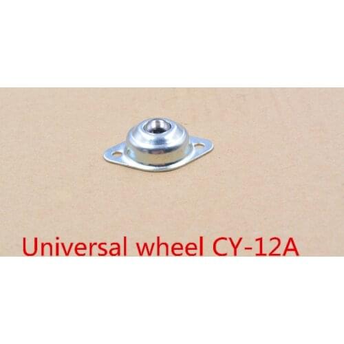 CY-12A 12mm bearing smart car casters small maverick eye round steel ball omni wheel universal wheel 1pcs