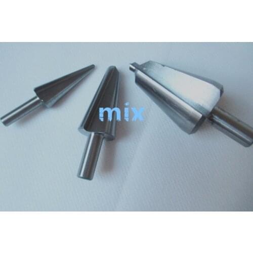 Fixmee 3pcs HSS Taper Drill Bit Set Cone Cutter 16MM to 30.5MM 5MM to 20MM 3MM to14MM