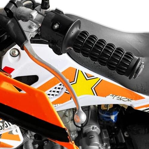 Motorcycle Grips Non Slip Handlebar Hand Grips Motorcycle Comfort Handlebar Grip Thruster Grip for Honda CB400, 2pcs