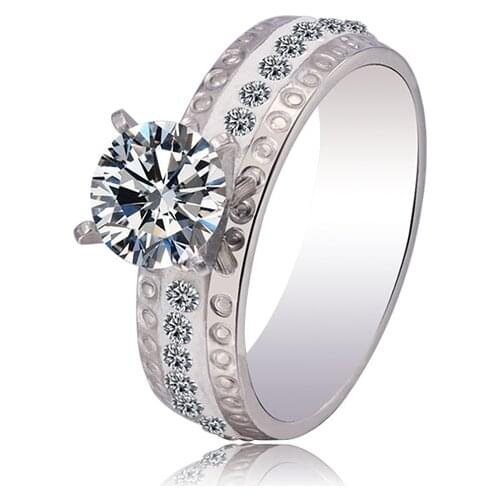 MZC Charm Bague Argent Femme Anillos de Plata Rings For Women Anillos Mujer Hombre Party Rings Vintage Jewelry Bijoux J1511