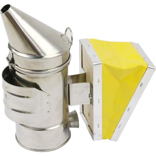 Stainless Steel Manual Bee Smoke Beekeeping tools Transmitter Kit Beekeeping Smoker Sprayer For Beekeeper Beekeeping Product