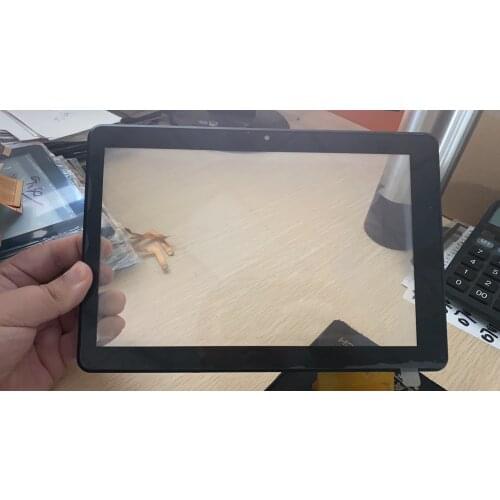 With frame 10.1 inch for Bliss Pad R1010 Tablet PC capacitive touch screen panel repair and replacement parts WGJ1071-V5
