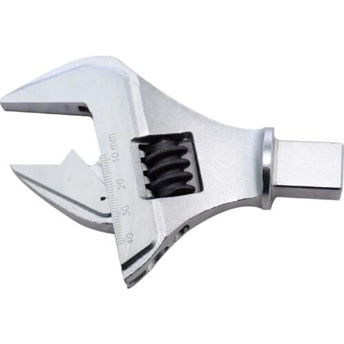 Interchangeable Movable Adjustable Torque Wrench Head 14X18mm/5-41MM 9x12mm/0-25mm Open Ended Insert Tools