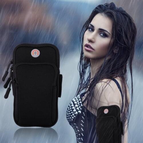 Running Mobile Phone Arm Bag Outdoor Marathon Sports Men and Women Arm Bag Waterproof Arm Bag Night Running Bag