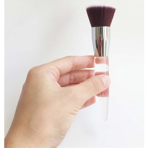 TME-SERIES 76 PERFECT FOUNDATION BRUSH - Flat Synthetic Airbrush Finish Foundation Brush - Beauty Makeup Brush Tool