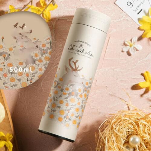 Smart Temperature Display Stainless Steel Thermos Vacuum Flask Mug Coffee Travel Sport Portable Water Bottle Thermos Cup