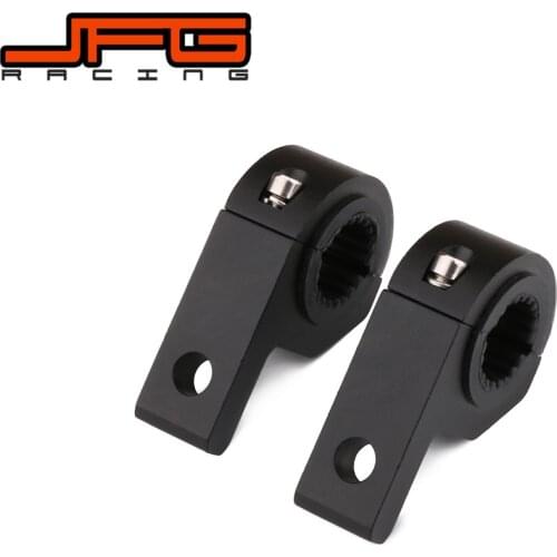 Universal 22mm Led Light Lamp Spotlight Fog Driving Adapter Bracket Holder For Motorcycle Motorcross Dirt Pit Bike Handlebar