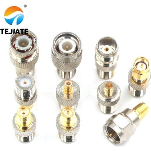 1PCS British Standard F Adapter SMA-F SMB-F TNC-F F-TNC BNC-F MCX-F Connector Male To Female Header Female To Female Header