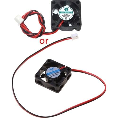 H05B 1PC DC 2Pin Mini 3010 Cooling Fan 5V/12V/24V 30MM 30x30x10mm Small Exhaust Fan for 3D Printer 3010 2 pin for 3d printer