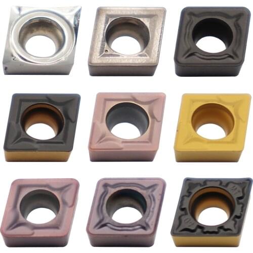 10PCS CCMT060204 / CCMT060208 High Quality Carbide Inserts CNC Latter Tools Internal Turning Tool For SCLCR/L 06 Tool Holder