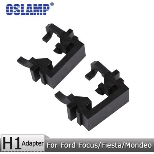 For Odyssey/CRV/Prelude/Acura RSX H1 Headlight Black Plastic Adapter Holders Car Accessories H1 Bulbs Adapter Base 2pcs