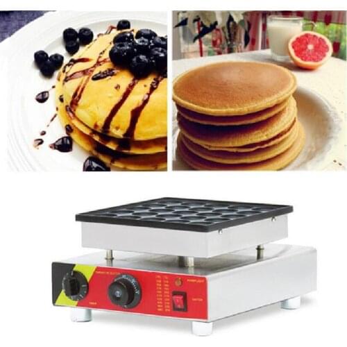 25 holes waffle maker biscuit mini pancake Dutch Poffertjes baker machine 220v/110v