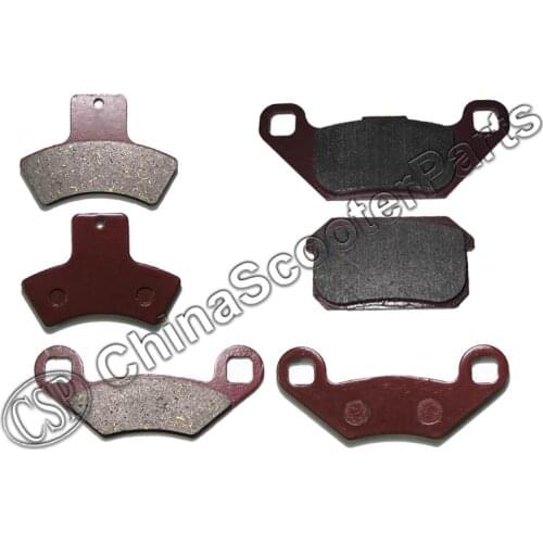 3 Pairs 6PCS Front Rear Brake Pad Linhai 250 300 250CC 300CC ATV UTV Buggy