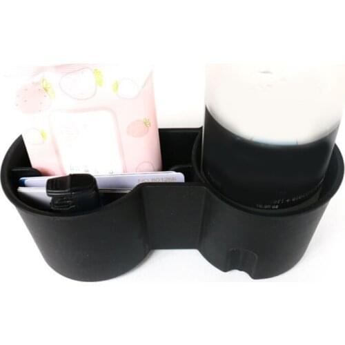 Center Console Dual Hole Cup Holder Bracket for Tesla Model 3/Y 2021 Auto Organizer Parts for storage Cup Card R3MD