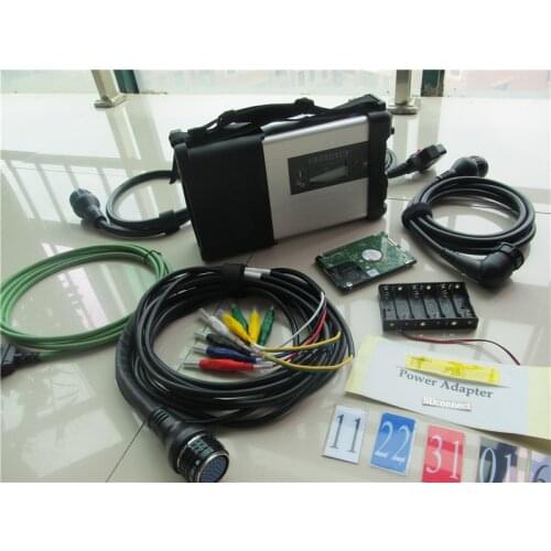 Best Quality MB STAR C5 OBD2 Diagnostic Tool MB SD Connect Compact 5 function as Star diagnosis c4 Support wifi with Software