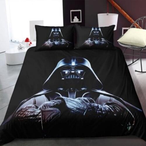 Home Textiles 2/3PCS 3D Cartoon Design Digital Printing Bedding Set Duvet Cover Pillowcase Dropshippig WAR Game