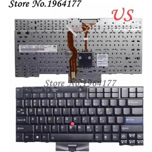 New for Lenovo for Thinkpad for IBM X220I X220T T410I T510I W520 T420S T520 English laptop keyboard US version black