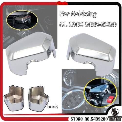 Motorcycle chrome front brake master cylinder cover for Honda Goldwing 1800 F6B GL1800 2018 2019 2020